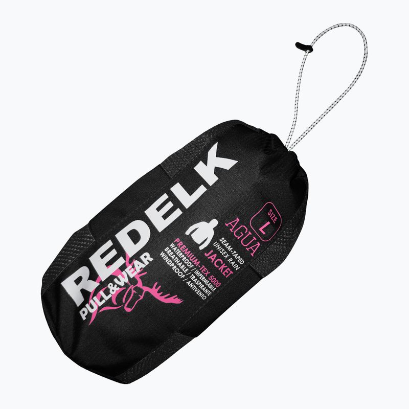 RedElk Agua schwarz/rosa Regenjacke 2