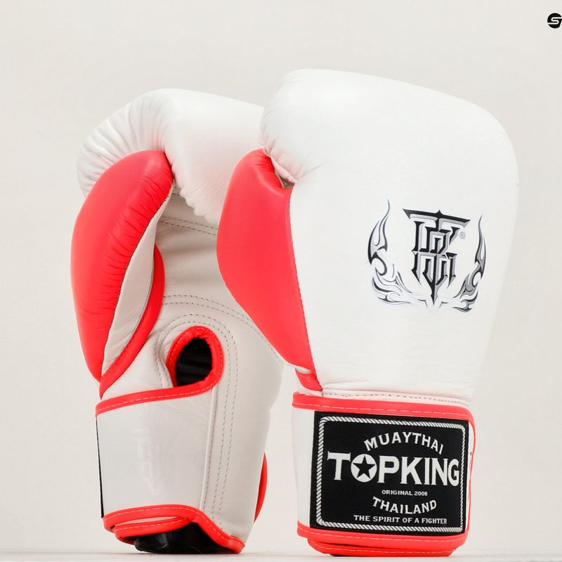 Top King Boxing Reborn weiß/rosa Boxhandschuhe 6