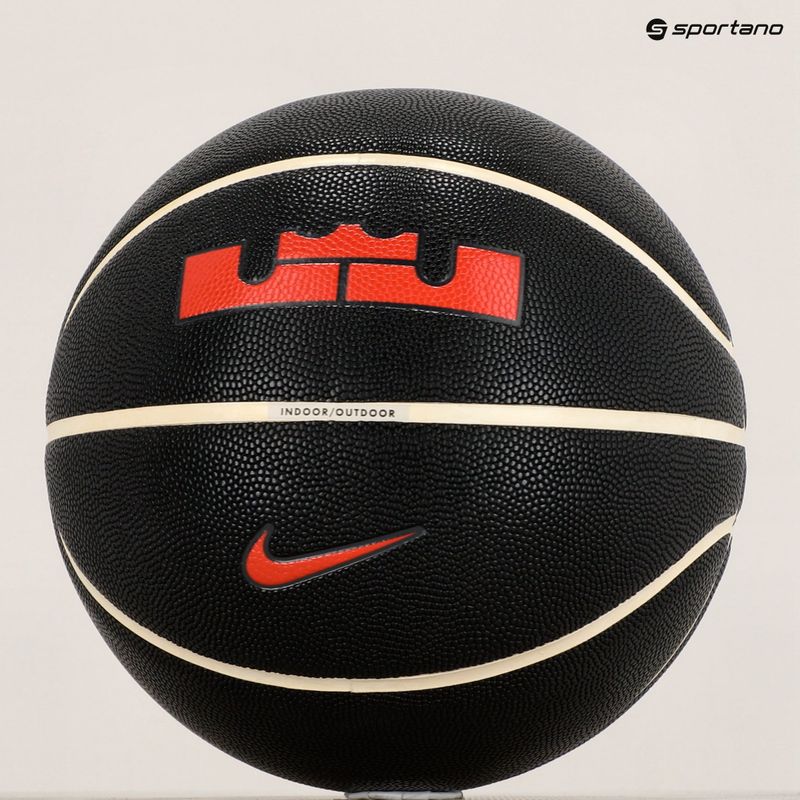 Basketball Nike All Court 8P 2.0 L James black/phantom/anthracite/university red Größe 7 6