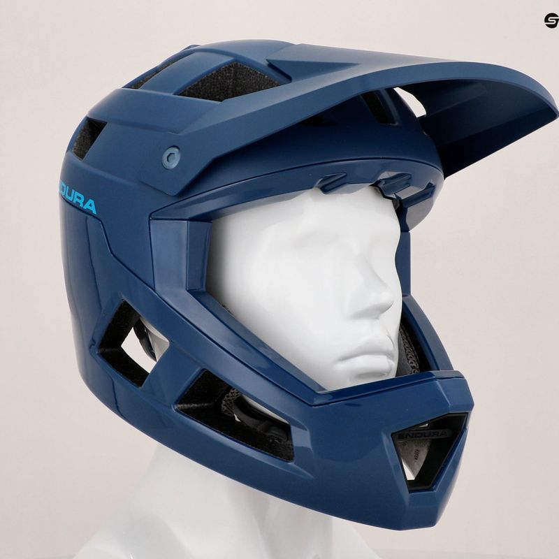 Fahrrad Helm Endura Singletrack Full Face blueberry 11