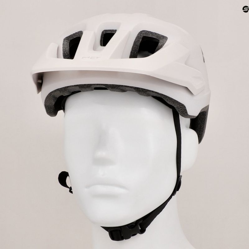 Fahrrad Helm MET Echo off white/bronze matt 8
