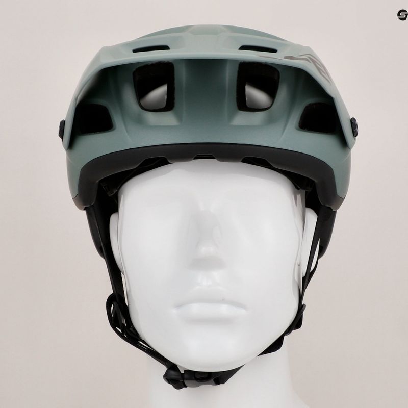 Fahrrad Helm MET Terranova sage green/black matt 9