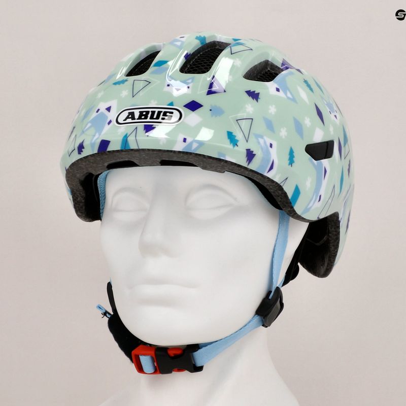 ABUS Kinderfahrradhelm Smiley 3.0 grün nordic