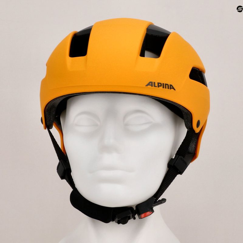 Fahrradhelm Alpina Soho gebrannt gelb matt 7