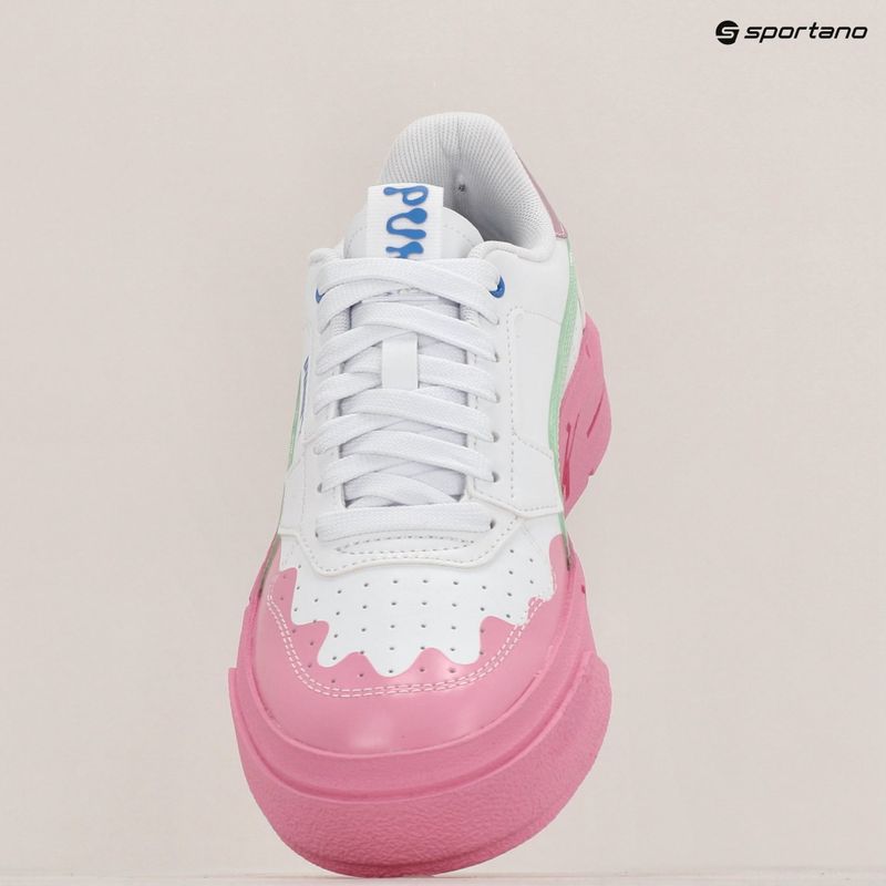 PUMA Cali Court Transformation Kinderschuhe puma weiß/fresh mint 9