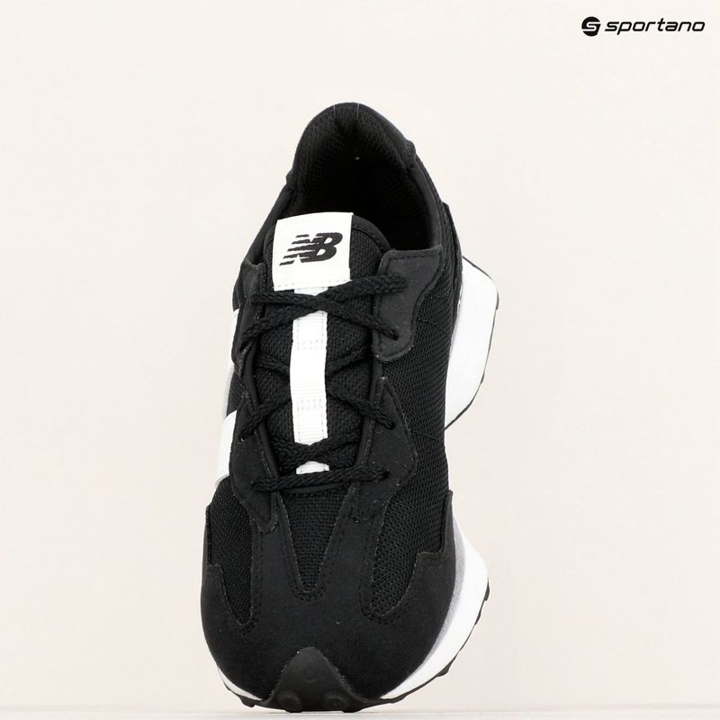 New Balance 327's V1 schwarz/weiss Kinderschuhe 9