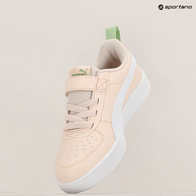 PUMA Rickie AC+ PS rosebay/puma weiß/pure grün Kinderschuhe