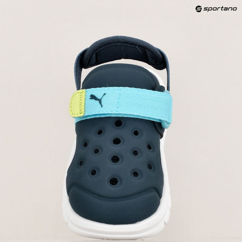 PUMA Evolve AC Inf dunkle Nacht/Heldenblau/Lilienkissen Kindersandalen