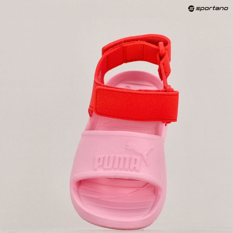 PUMA Divecat v2 Injex PS Kindersandalen rosa flieder/aktiv rot