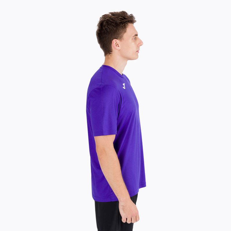 Fußballtrikot Joma Combi SS violett 152 2