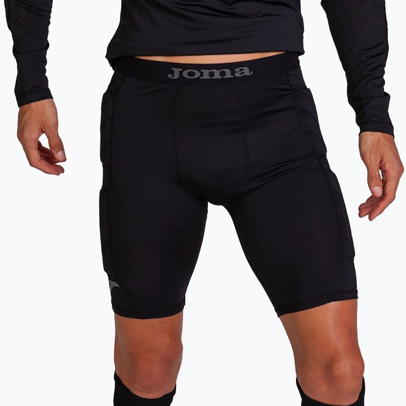 Joma Goalkeeper Protec Kinder Fußball-Shorts schwarz 100010.100
