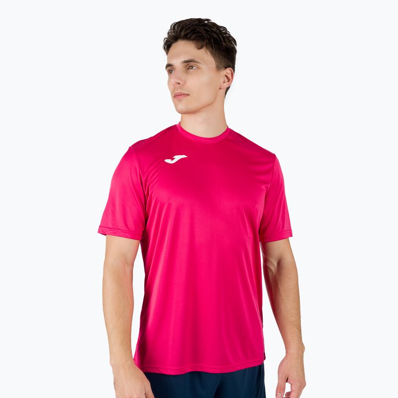 Fußballtrikot Joma Combi SS rosa 152