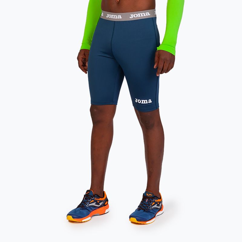 Herren Joma Warm Fleece Thermo-Shorts marino 2