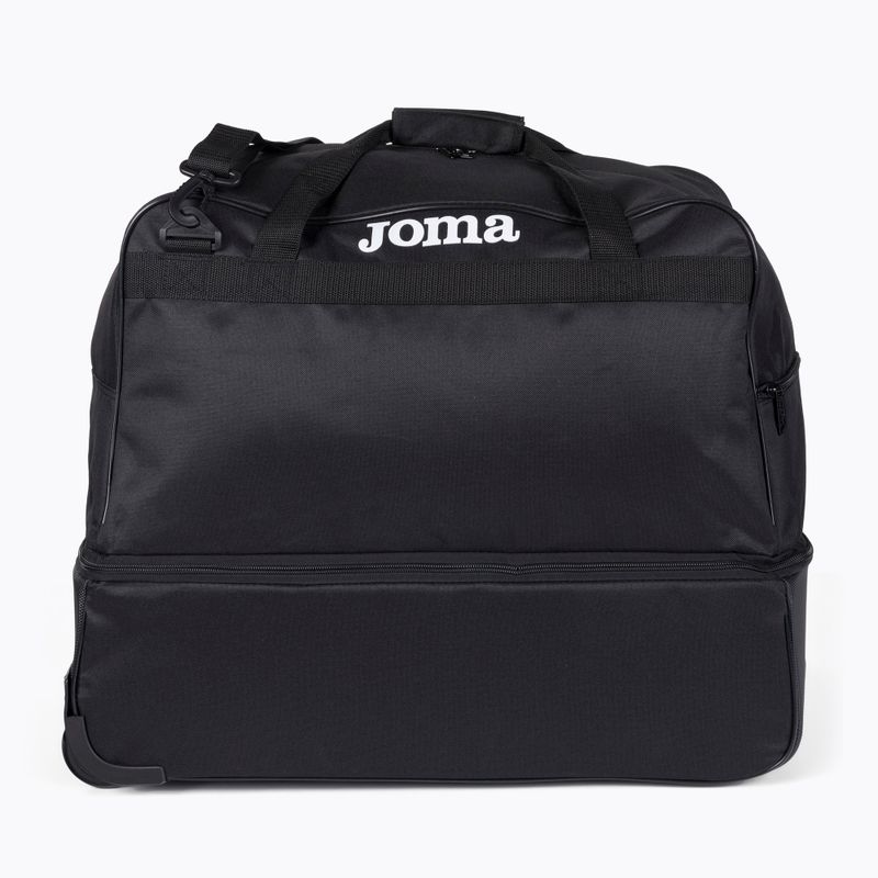 Fußballtasche auf Rädern Trolley Training schwarz 44.1
