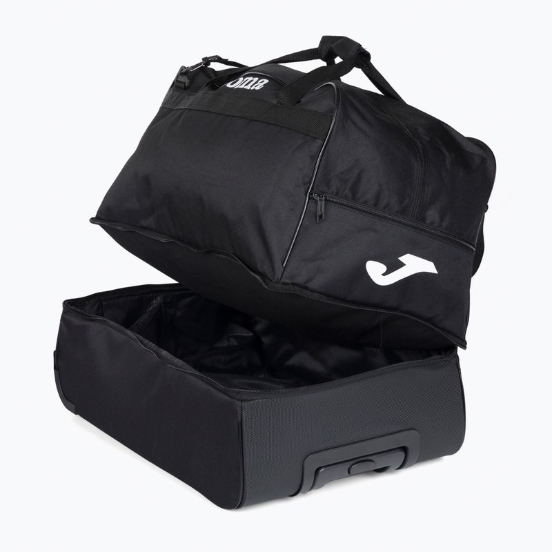 Fußballtasche auf Rädern Trolley Training schwarz 44.1 7