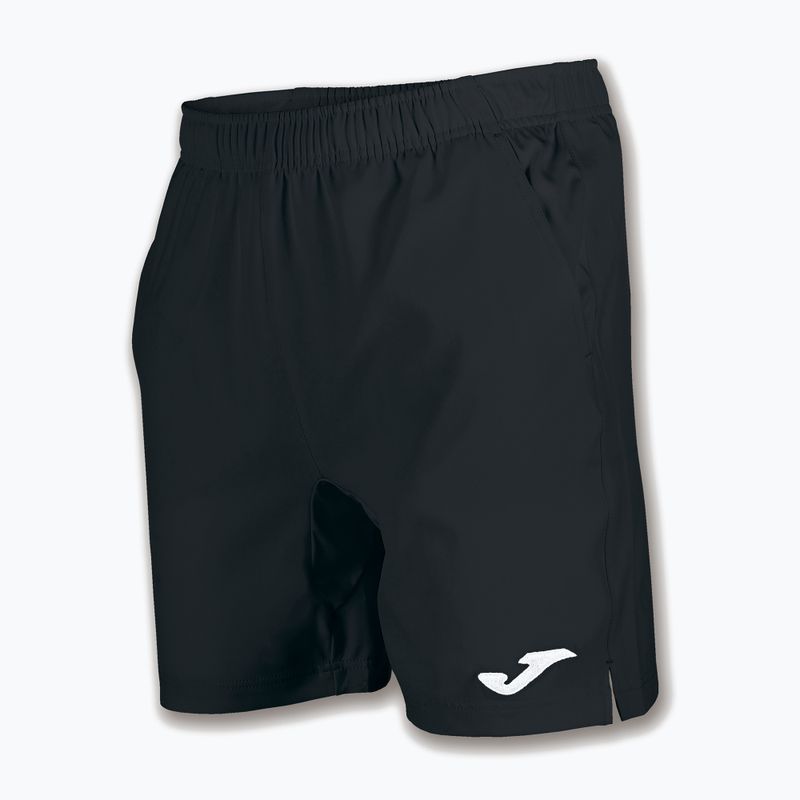 Tennisshorts Herren Joma Bermuda Master schwarz 1186.1