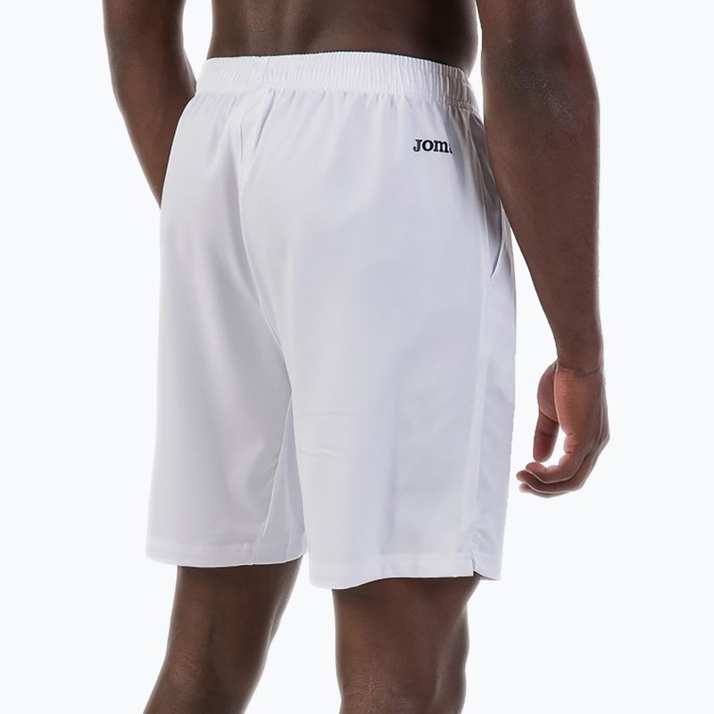 Tennisshorts Herren Joma Bermuda Master weiß 1186.2 3