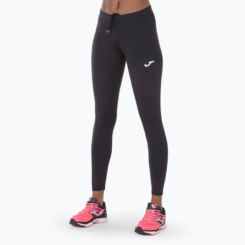 Damen Laufleggings Joma Olimpia schwarz
