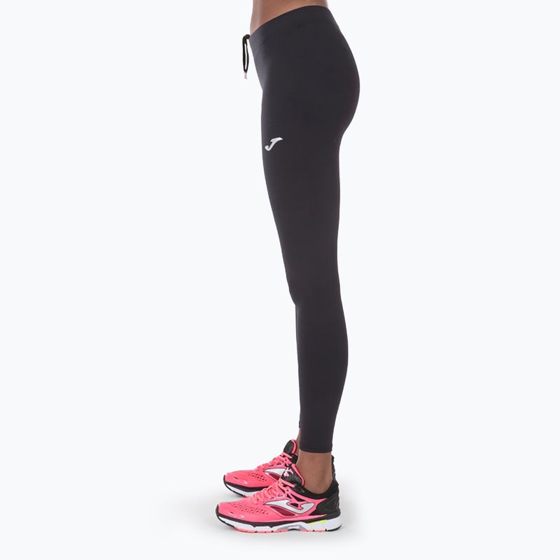 Damen Laufleggings Joma Olimpia schwarz 4