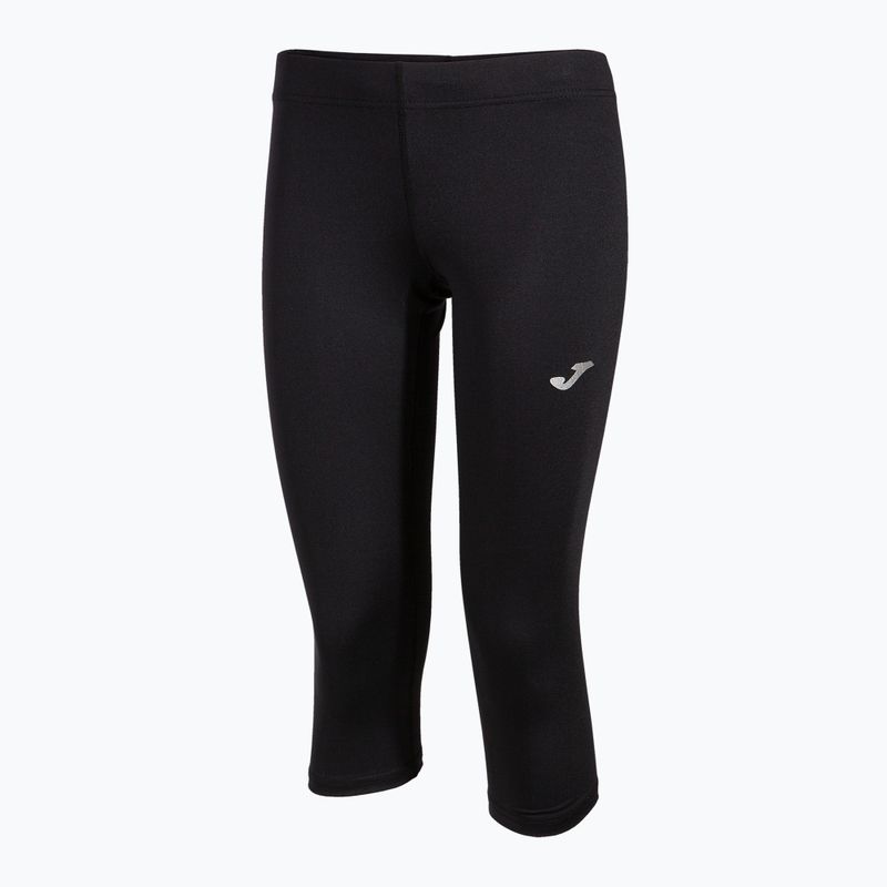 Damen Laufleggings Joma Olimpia 3/4 schwarz