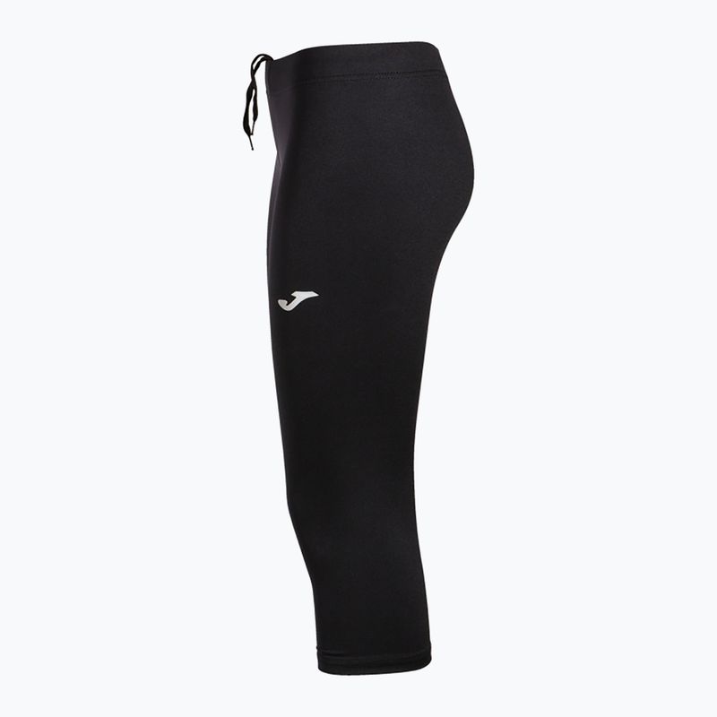 Damen Laufleggings Joma Olimpia 3/4 schwarz