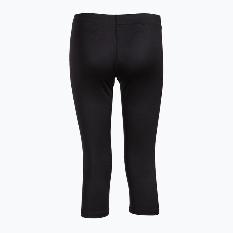 Damen Laufleggings Joma Olimpia 3/4 schwarz