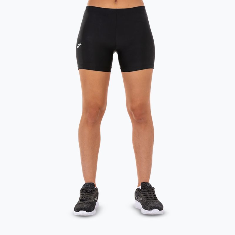 Damen Laufshorts Joma Lycra schwarz