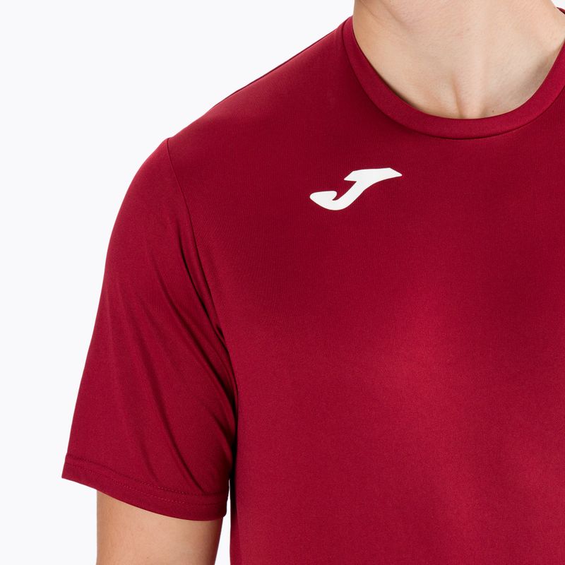 Fußballtrikot Joma Combi SS dunkelrot 152
