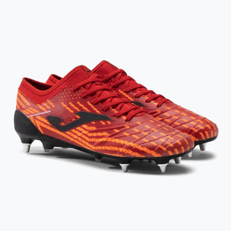 Herren Joma Propulsion Lite SG Fußballschuhe rot 5