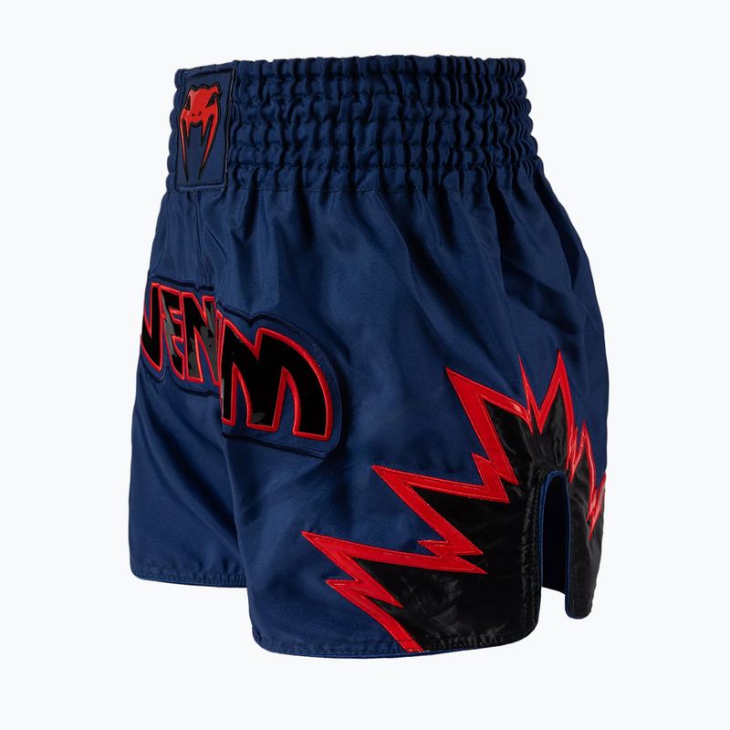 Herren-Trainingsshorts Venum Inferno Muay Thai royalblau/rot/schwarz 3