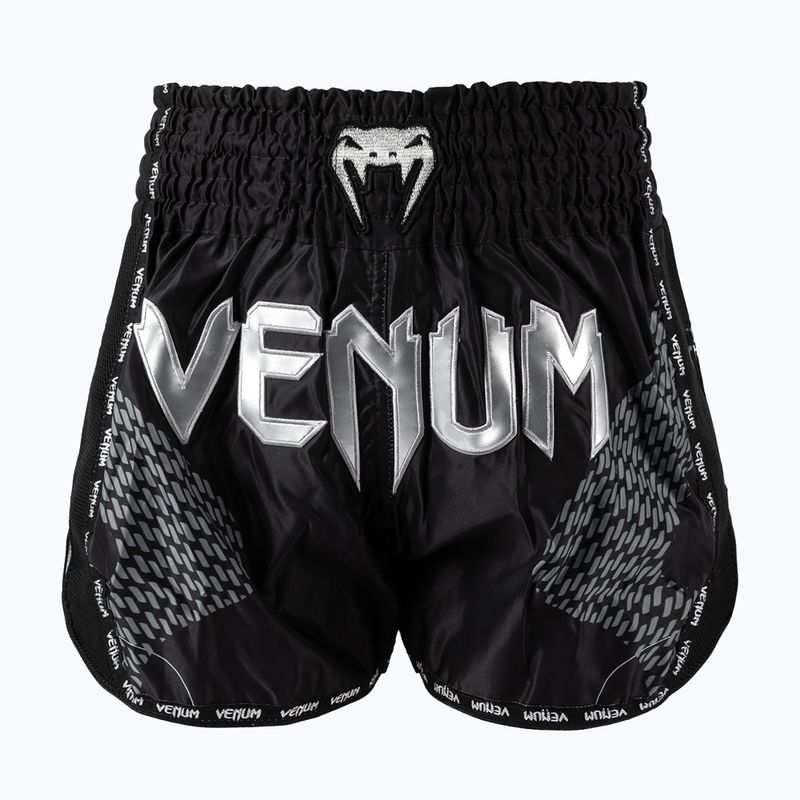 Herren Trainingsshorts Venum Nexus Muay Thai black/silver