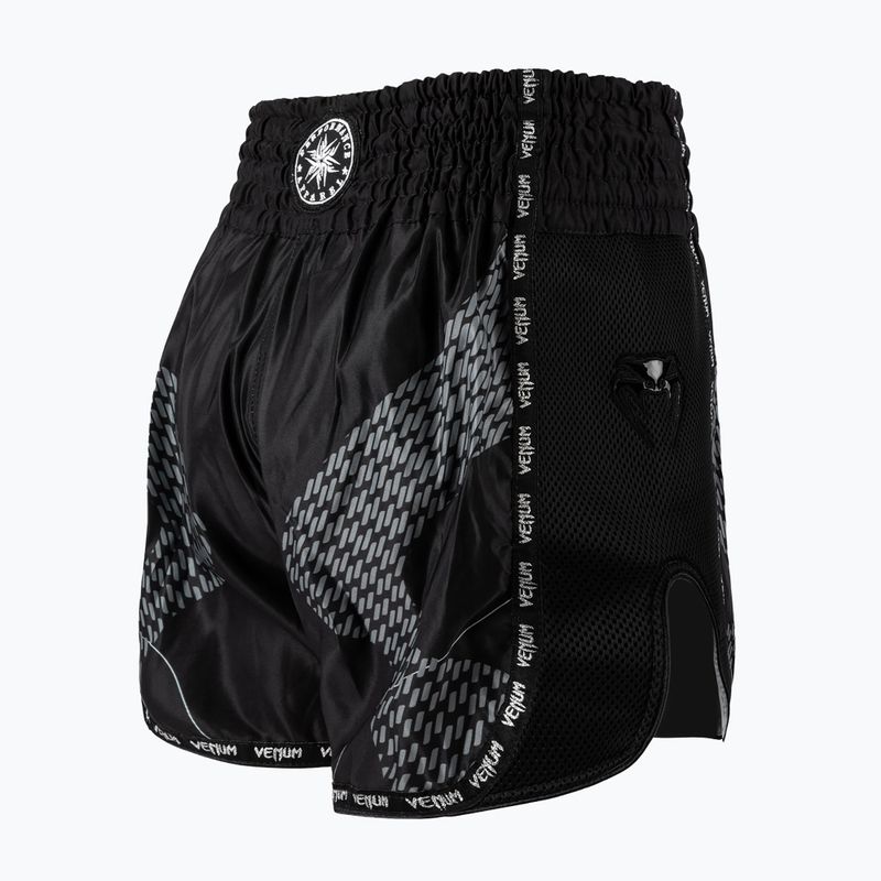 Herren Trainingsshorts Venum Nexus Muay Thai black/silver 4