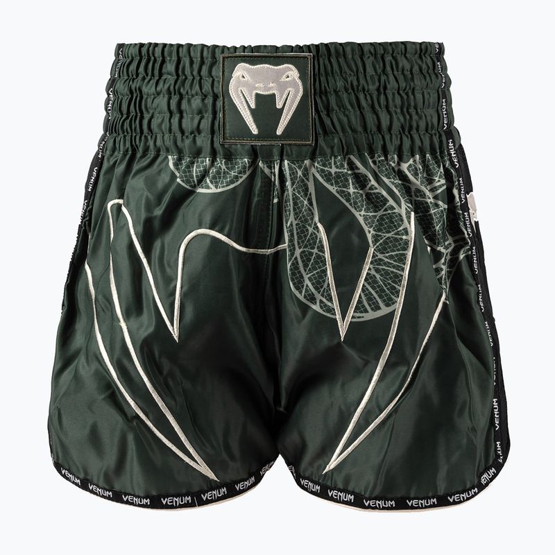 Herren-Trainingsshorts Venum Serpenti Muay Thai khaki/bronze/ivory