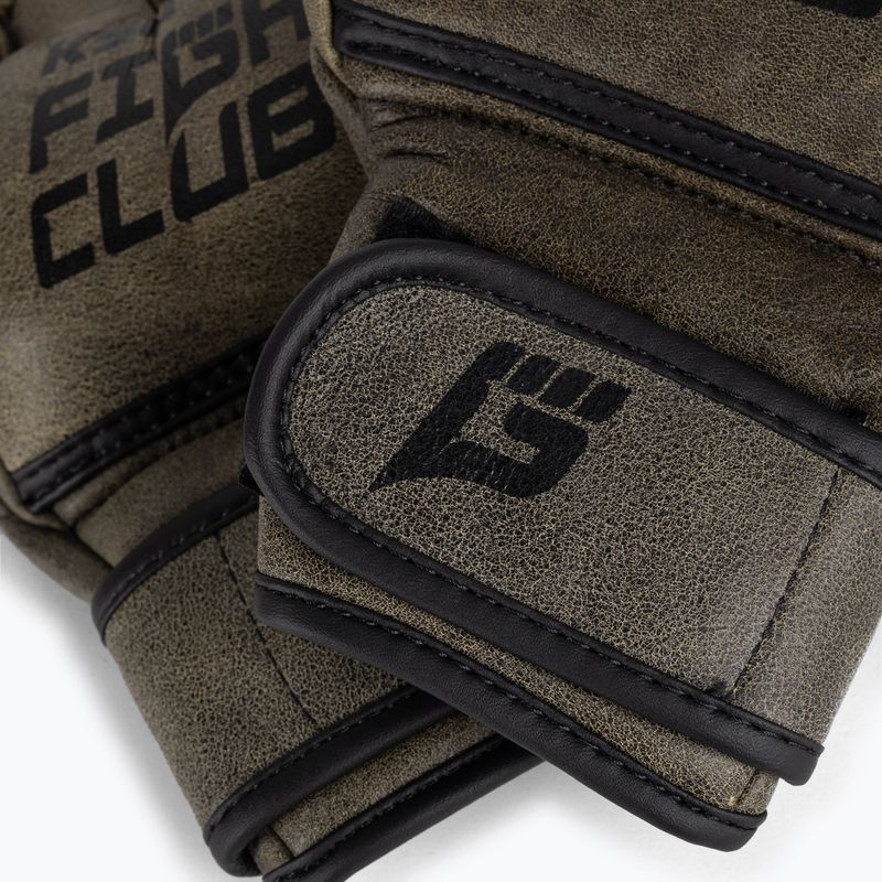 KSW Fight Club braun Grappling Handschuhe Gloves_FCL 5