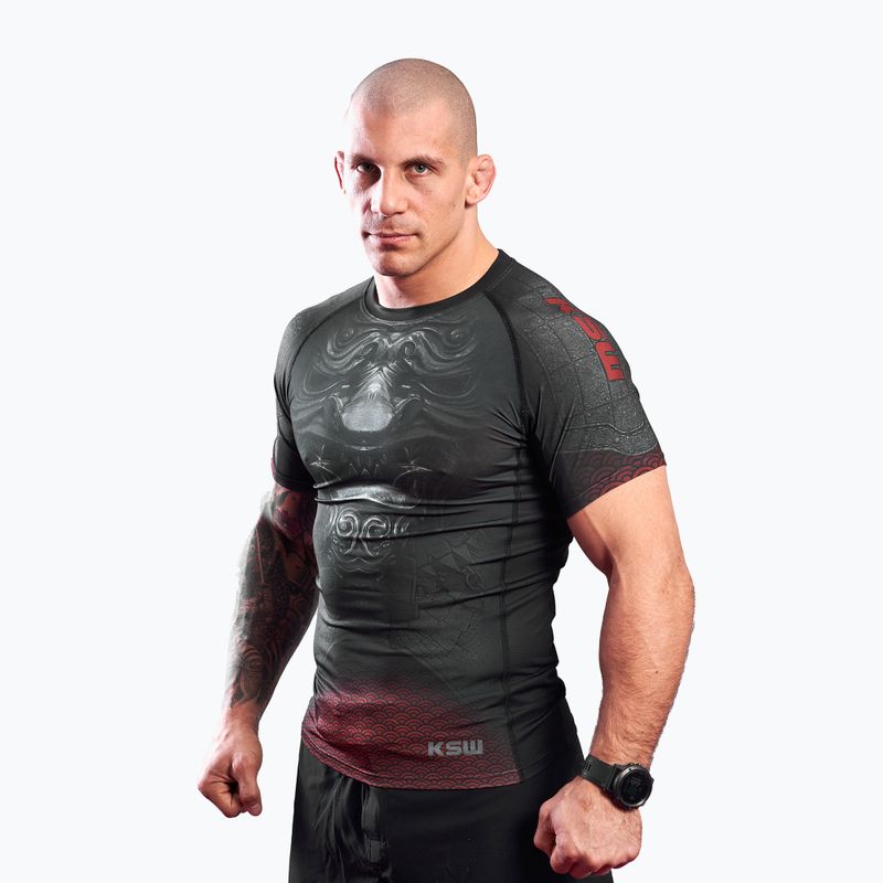 KSW Last Samurai Herren Rashguard schwarz 5