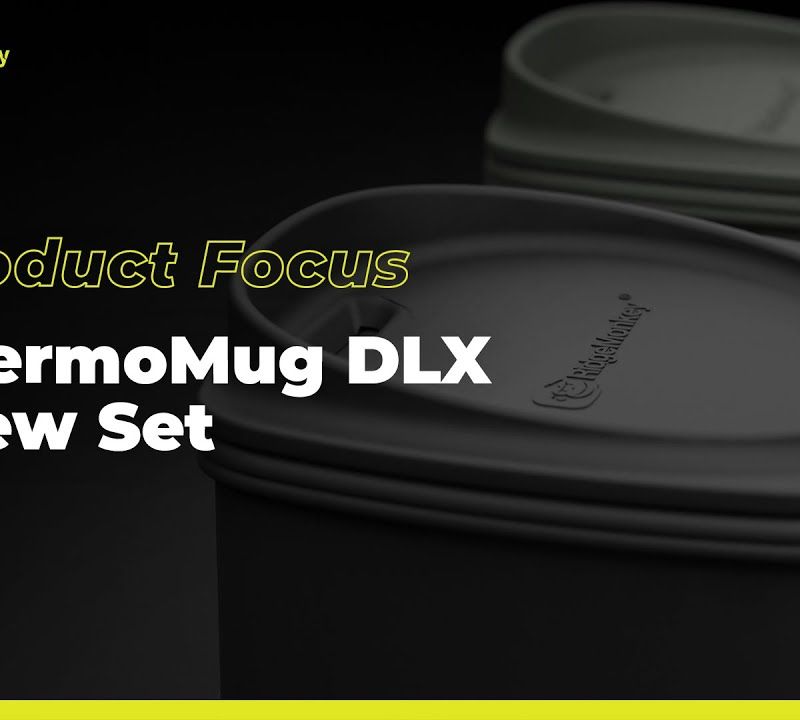 RidgeMonkey ThermoMug DLX Brew Set Grau RM550 Angeln Becher 7