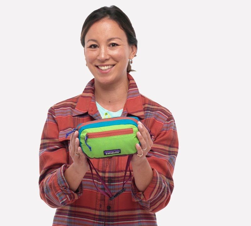 Patagonia Ultralight Black Hole Mini Hip Pack 1 l Patchwork/Obsidian Pflaume Nierentasche 4