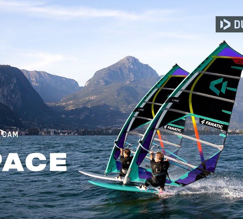 Windsurfsegel DUOTONE E_Pace schwarz-grün 14220-1213 3