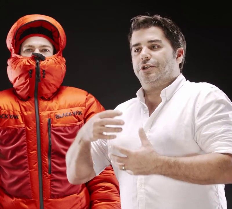 BLACKYAK Bergsteigeranzug Watusi Expedition Feurig Rot 1810060I8 19