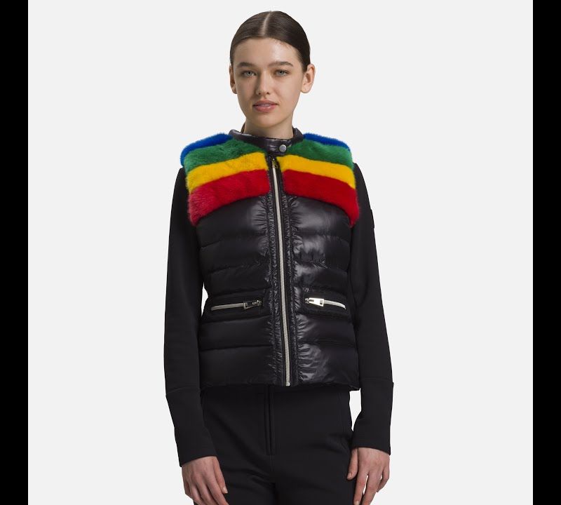 Ärmellose Skijacke für Frauen Rossignol W Beam Light black 14