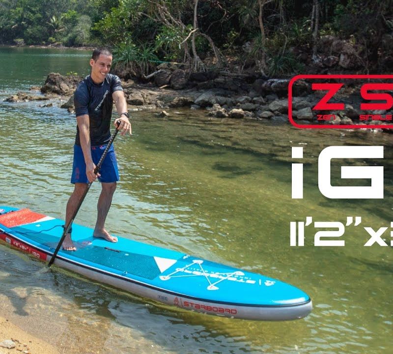 SUP STARBOARD iGO Zen S 11'2  blau 16