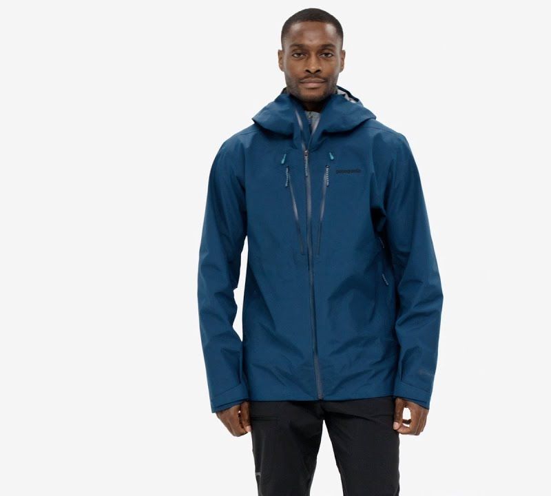 Patagonia Herren Triolet lagom blau Regenjacke 18
