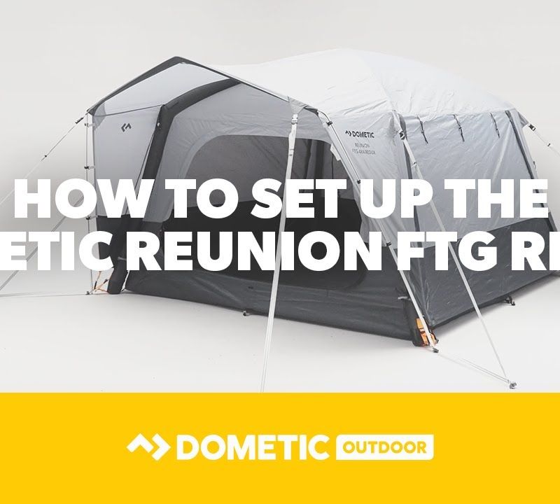 Campingzelt für 4 Personen Dometic Reunion Ftg 4X4 Redux salt/mist 13
