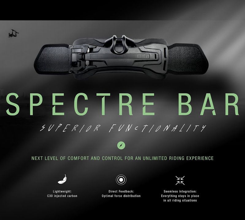 Herren Windsurfing Trapez ION Radium schwarz 48220-7278 7