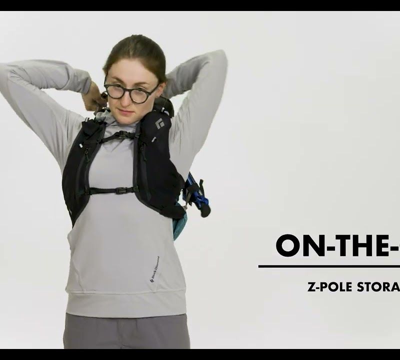 Black Diamond Distance 22 l schwarzer Wanderrucksack 10