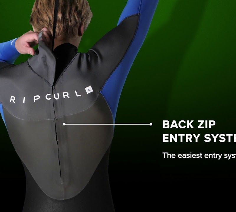 Rip Curl Omega 4/3 mm Herren-Badebekleidung schwarz 112MFS 9