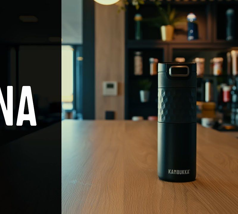 Kambukka Etna Grip Thermobecher 500 ml schwarz kaum beige 12