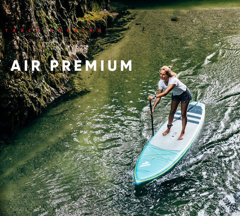 SUP Brett Fanatic Ray Air Premium 12'6  blau 13200-1135 15