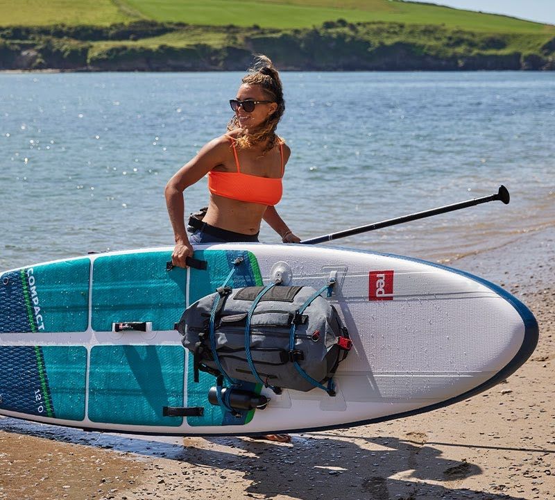 SUP Brett Red Paddle Co Compact Voyager 12" blau 9
