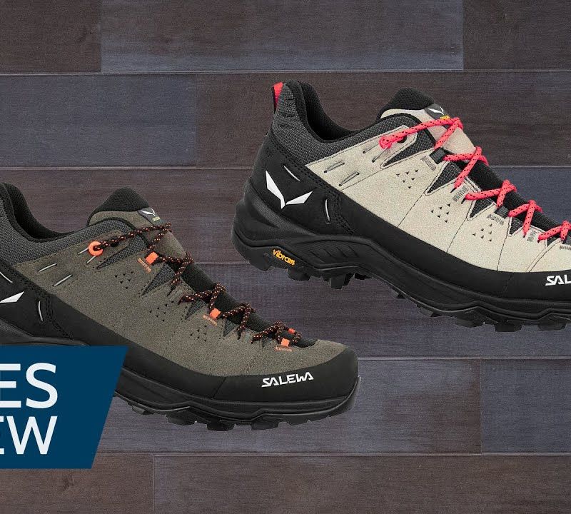 Herren-Trekkingstiefel Salewa Alp Trainer 2 grün 00-0000061402 11
